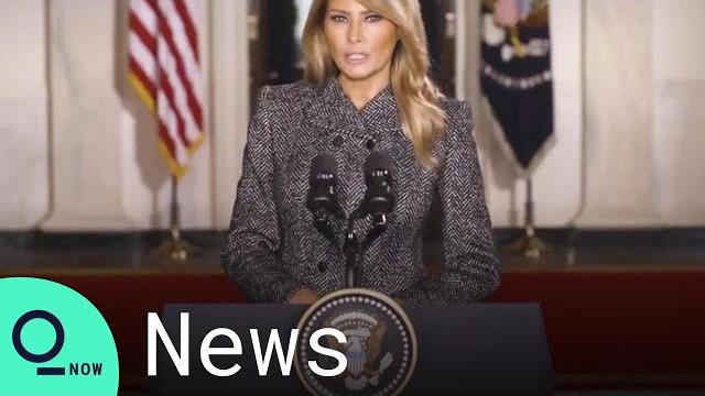 A farewell message from first lady melania trump A farewell message from first lady melania trump