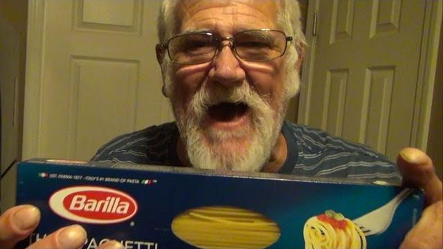 Angry grandpa hates barilla!!! Angry grandpa hates barilla!!!
