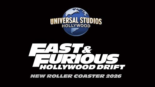Fast & furious: hollywood drift coaster tease Fast & furious: hollywood drift coaster tease