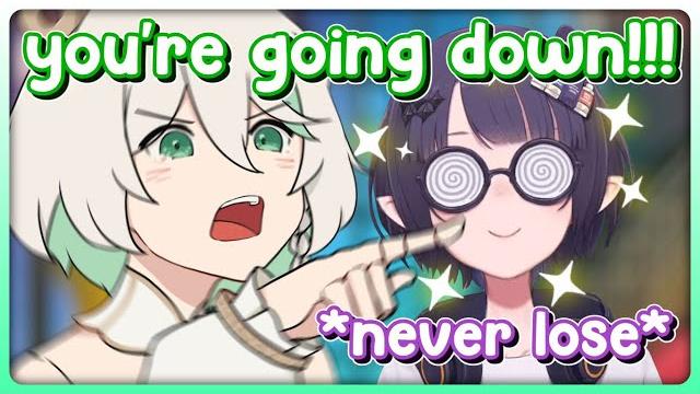 Ina and cecilia always feel a rivalry towards each other whenever they're in a big collab Ina and cecilia always feel a rivalry towards each other whenever they're in a big collab