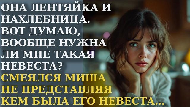 She's lazy and a parasite! i wonder if i need a bride like that? misha laughed not imagining who she She's lazy and a parasite! i wonder if i need a bride like that? misha laughed not imagining who she