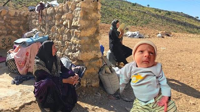 Setareh's crying and sadness: bringing drinking water, the baby (bardia) and setareh Setareh's crying and sadness: bringing drinking water, the baby (bardia) and setareh