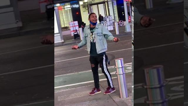 Man get's hit by a car! Man get's hit by a car!