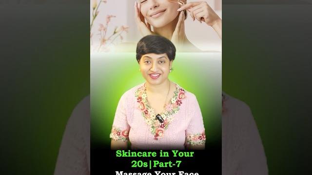 Prevent aging early: the importance of facial massage in your 20s | facial shape | look younger Prevent aging early: the importance of facial massage in your 20s | facial shape | look younger