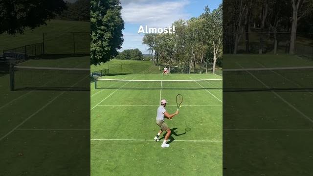 Grass court tennis is so fun! Grass court tennis is so fun!