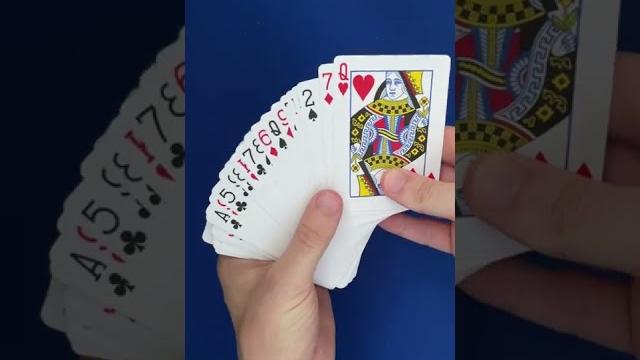 (asmr) learn a quick and easy card trick #shorts (asmr) learn a quick and easy card trick #shorts