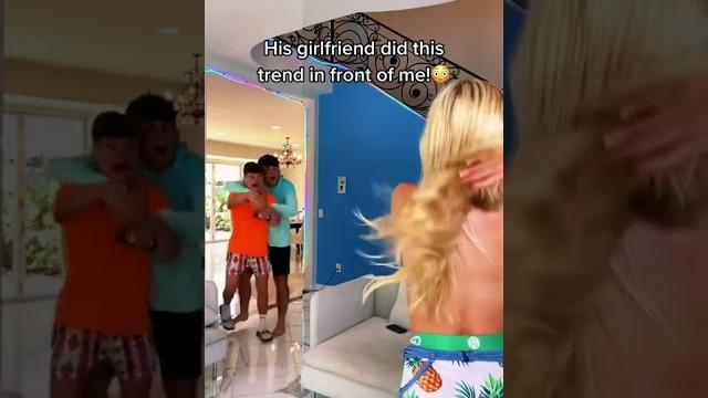 I can’t believe his girlfriend did that - #shorts I can’t believe his girlfriend did that - #shorts
