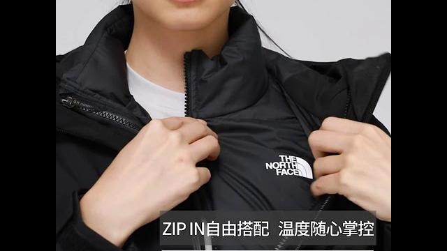 The north face北面女款黑色防水透氣三合一外套|4nahjk3 The north face北面女款黑色防水透氣三合一外套|4nahjk3