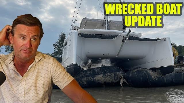 Wrecked boat update and much more! Wrecked boat update and much more!