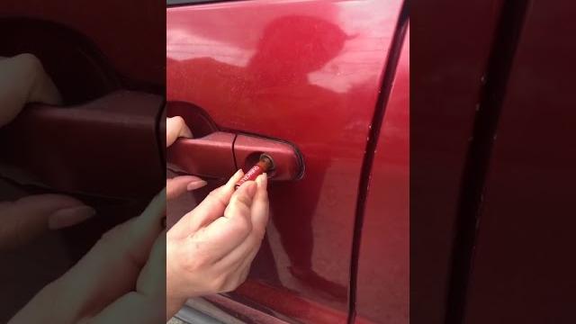 How to open a car if you left the key inside the car How to open a car if you left the key inside the car