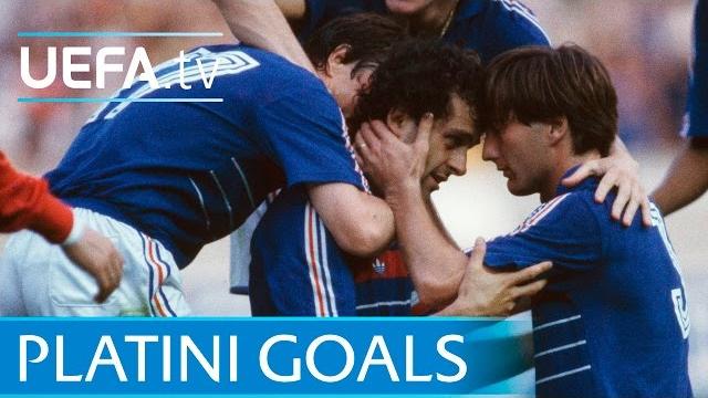 Michel platini's nine goals for france at euro 84 Michel platini's nine goals for france at euro 84