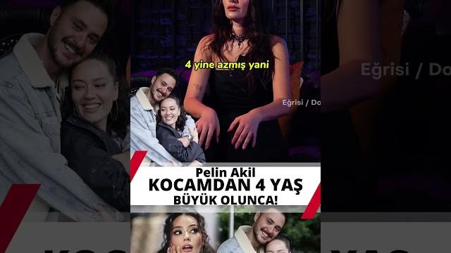 Kocamdan 4 yaş büyük olunca pelin akil #komik #shorts Kocamdan 4 yaş büyük olunca pelin akil #komik #shorts