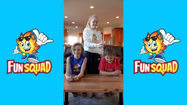 Spilling water on the fun squad #shorts Spilling water on the fun squad #shorts