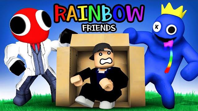 Playing roblox rainbow friends Playing roblox rainbow friends