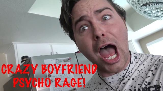 Crazy boyfriend rages and goes psycho! Crazy boyfriend rages and goes psycho!