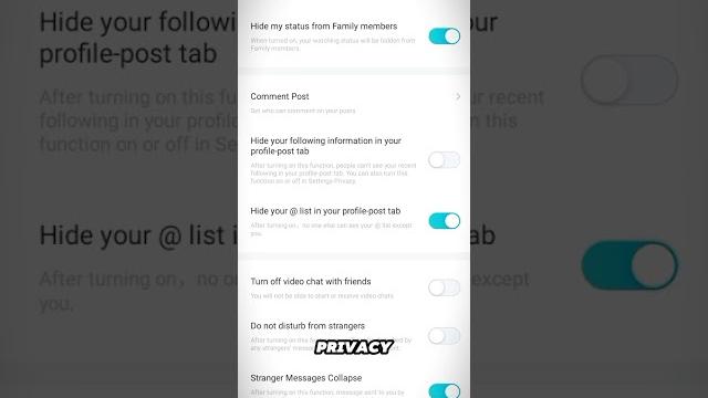 Privacy setup in bigo live | how to setup privacy Privacy setup in bigo live | how to setup privacy