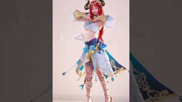 #cosplay #手办 #原神cos #原神 #妮露cos 种门! #cosplay #手办 #原神cos #原神 #妮露cos 种门!