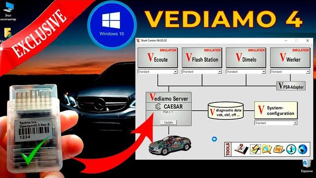 Exclusive. installation vediamo 4.02.02 for openport 2.0 + driver openport + cbf / install vediamo 4 Exclusive. installation vediamo 4.02.02 for openport 2.0 + driver openport + cbf / install vediamo 4