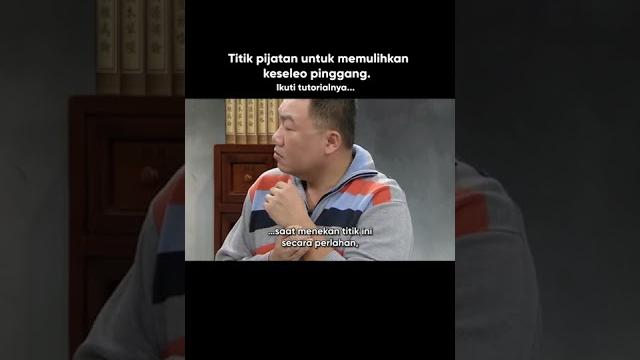 Titik pijat untuk meredakan sakit pinggang Titik pijat untuk meredakan sakit pinggang