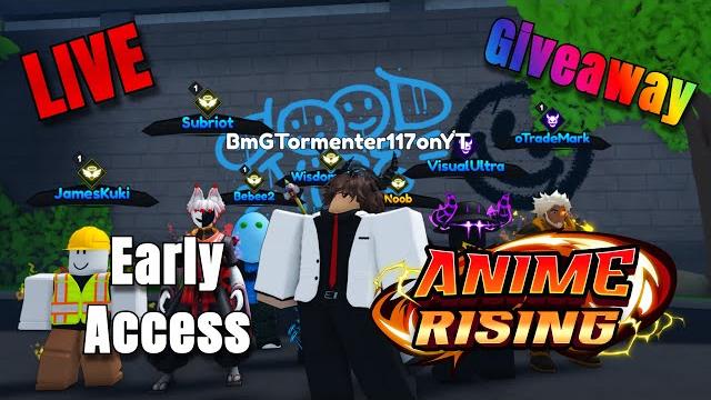 Anime rising early access gameplay and giveaway Anime rising early access gameplay and giveaway