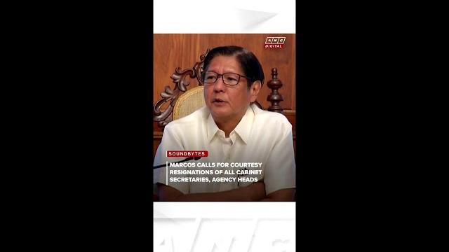 Analyst weighs in on marcos call for courtesy resignation of cabinet secretaries, agency heads | anc Analyst weighs in on marcos call for courtesy resignation of cabinet secretaries, agency heads | anc