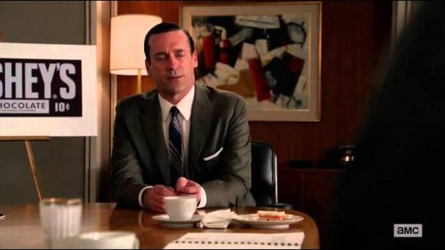 Don draper - hershey bar honesty Don draper - hershey bar honesty