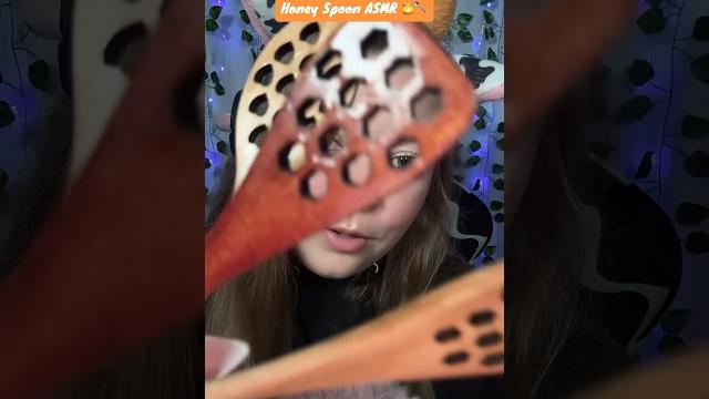 Asmr honey spoons #asmr #shortsasmr #shorts Asmr honey spoons #asmr #shortsasmr #shorts