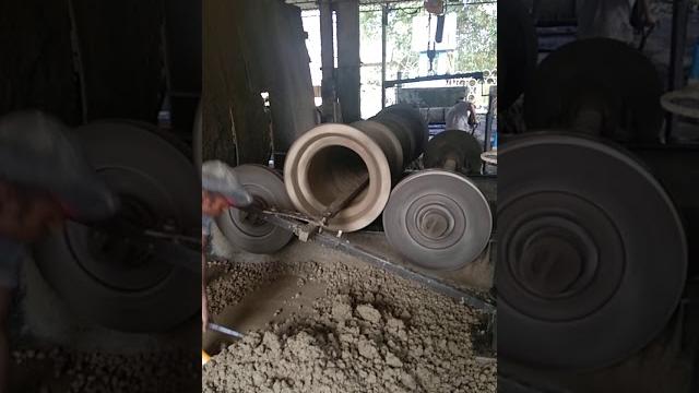 Pre cast concrete pipe making Pre cast concrete pipe making