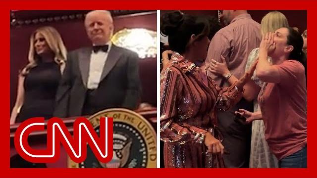 See crowd's reaction to trump at the kennedy center See crowd's reaction to trump at the kennedy center