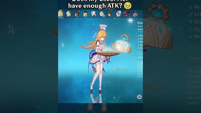 Does my escoffier have enough atk? Does my escoffier have enough atk?