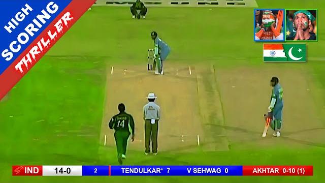 Greatest rivalry: india vs pakistan high scoring most thriller match in cricket history Greatest rivalry: india vs pakistan high scoring most thriller match in cricket history