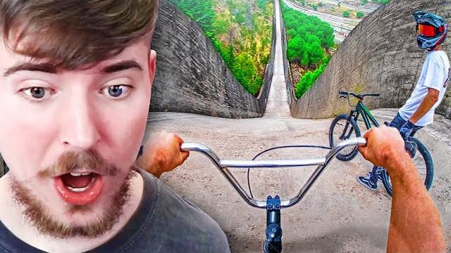 Безумные cпуски на bmx! Безумные cпуски на bmx!