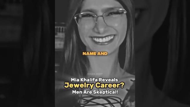 Mia khalifa reveals jewelry career? men are skeptical | shan #miakhalifa #jewelrydesigner #film Mia khalifa reveals jewelry career? men are skeptical | shan #miakhalifa #jewelrydesigner #film