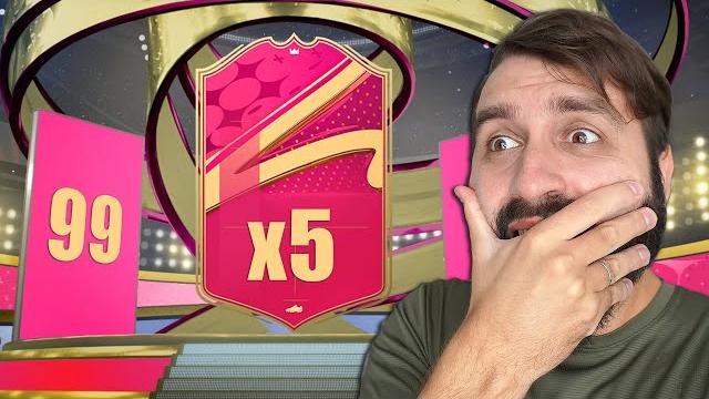 Словил 5 игроков 99 в фифа 23! Словил 5 игроков 99 в фифа 23!