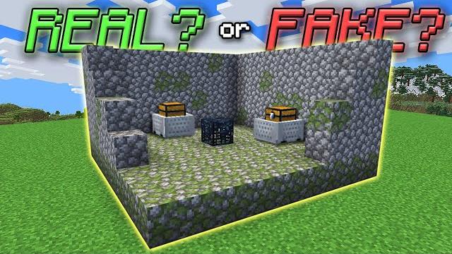 Which minecraft structures are fake? Which minecraft structures are fake?