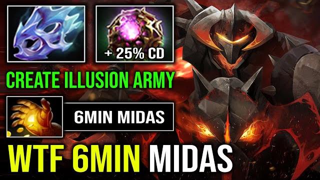 Wtf 6min midas create illusion army with skill spam octarine moon shard chaos knight dota 2 Wtf 6min midas create illusion army with skill spam octarine moon shard chaos knight dota 2