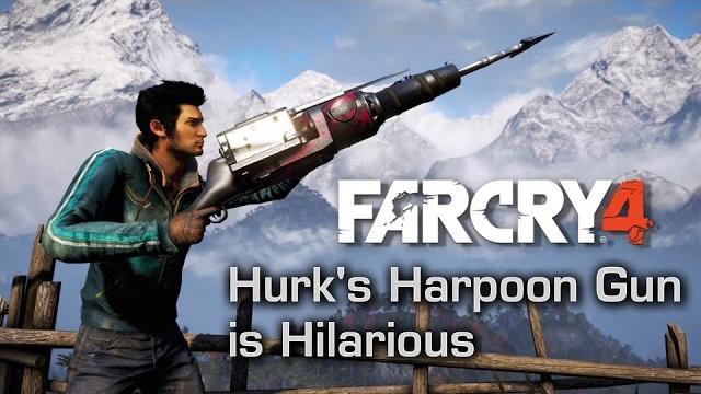 Hurk's harpoon gun is hilarious - far cry 4 montage Hurk's harpoon gun is hilarious - far cry 4 montage