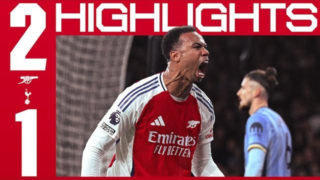 North london derby highlights | arsenal vs tottenham hotspur (2-1) | epl | gabriel, trossard North london derby highlights | arsenal vs tottenham hotspur (2-1) | epl | gabriel, trossard