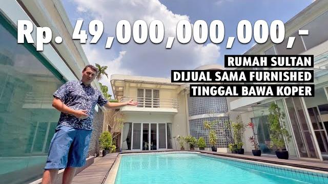 Siap huni! rumah sultan pondok indah dijual berserta furnished merk branded berkelas | properti tour Siap huni! rumah sultan pondok indah dijual berserta furnished merk branded berkelas | properti tour
