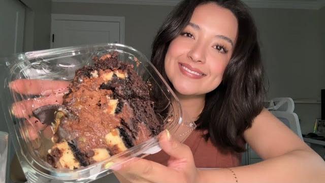 Asmr | chocolate cheesecake Asmr | chocolate cheesecake