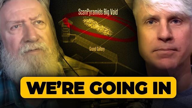 Great pyramid's big void is finally being opened - matt beall Great pyramid's big void is finally being opened - matt beall