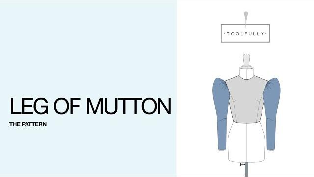 Leg of mutton sleeve, the pattern. Leg of mutton sleeve, the pattern.