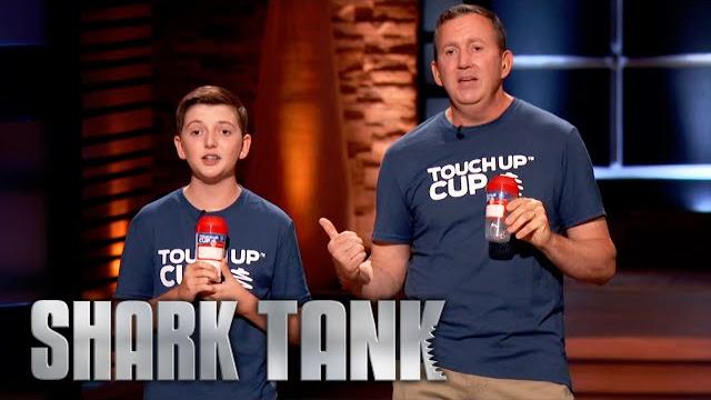 Shark tank us | father and son duo pitch their 'touch up cup' Shark tank us | father and son duo pitch their 'touch up cup'