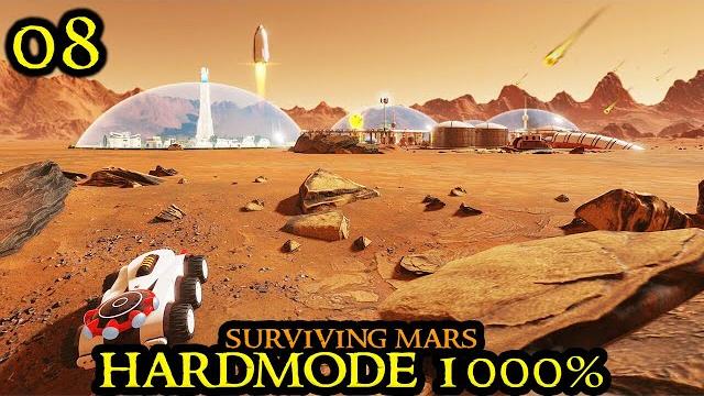 Building the martian university in surviving mars hardmode 1000% difficulty || hardcore survival 08 Building the martian university in surviving mars hardmode 1000% difficulty || hardcore survival 08