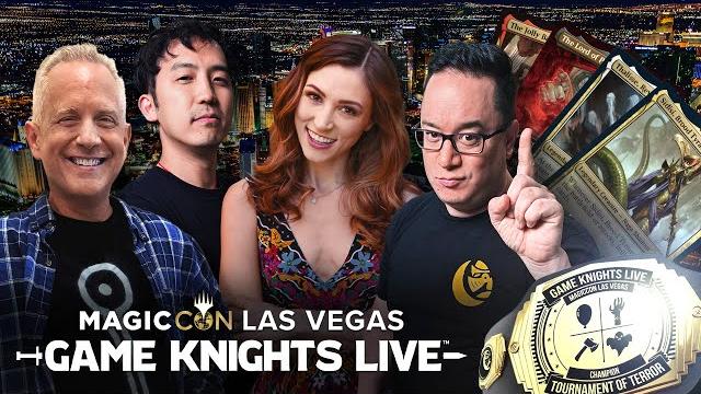 Game knights live w/ mark rosewater & becca scott | magiccon las vegas 2024 | mtg commander Game knights live w/ mark rosewater & becca scott | magiccon las vegas 2024 | mtg commander