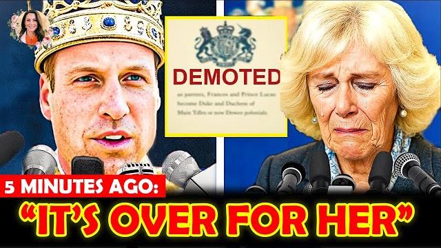 Queen camilla goes nuts after prince william removes her family title from monarchy plans Queen camilla goes nuts after prince william removes her family title from monarchy plans