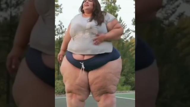 Unstoppable ssbbw basketball queen —witness the power of plus size & bbw talent!️ #ssbbw #short Unstoppable ssbbw basketball queen —witness the power of plus size & bbw talent!️ #ssbbw #short