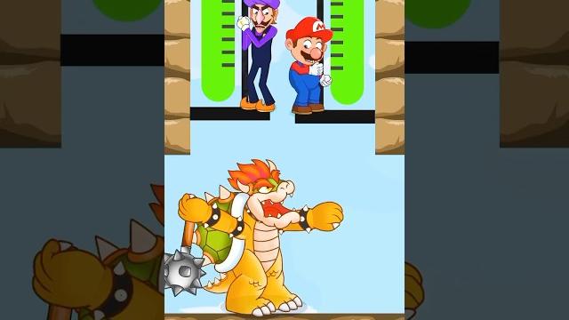 Don’t be greedy like waluigi ️escape challenge with mario ️funny animation #shorts #mario #story Don’t be greedy like waluigi ️escape challenge with mario ️funny animation #shorts #mario #story
