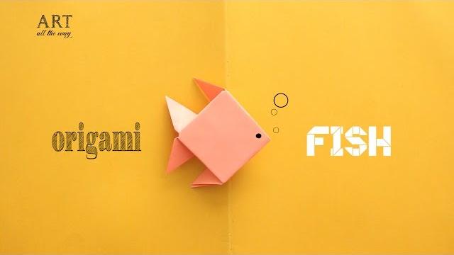 Diy: simple origami fish - paper craft tutorial Diy: simple origami fish - paper craft tutorial