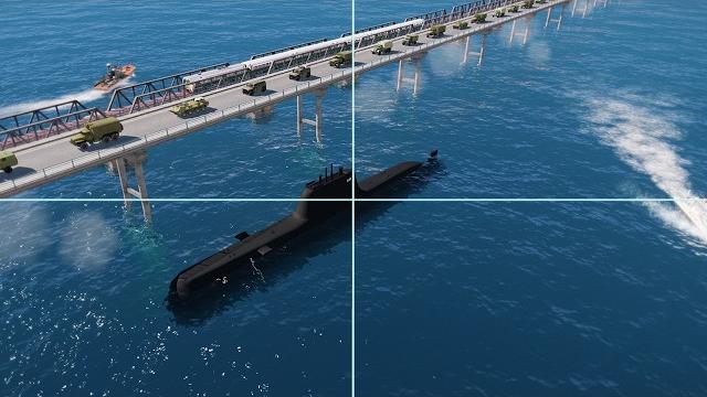 Russia sent reinforcement at collapsed crimean bridge but was wiped out by ukraine's fpv missile hit Russia sent reinforcement at collapsed crimean bridge but was wiped out by ukraine's fpv missile hit
